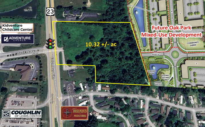 Pictures of Land property located at 5143 Columbus Pike, Lewis Center, OH 43035 for sales - image #1