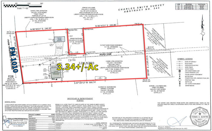 Pictures of Land, Office property located at 2723 Farm to Market 1010 Rd, Cleveland, TX 77327 for sales - image #1