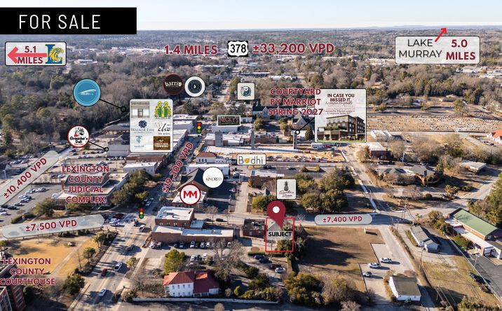 Pictures of Mixed Use, Office, Retail property located at 110 N Lake Dr, Lexington, SC 29072 for sales - image #1