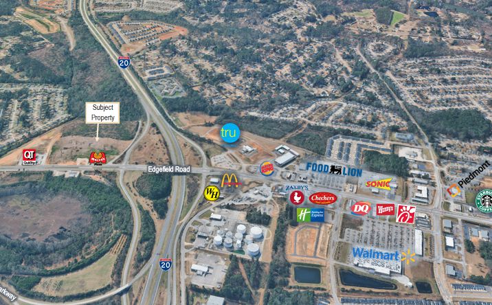 Pictures of Land property located at 980 Edgefield Rd, North Augusta, SC 29841 for sales - image #1