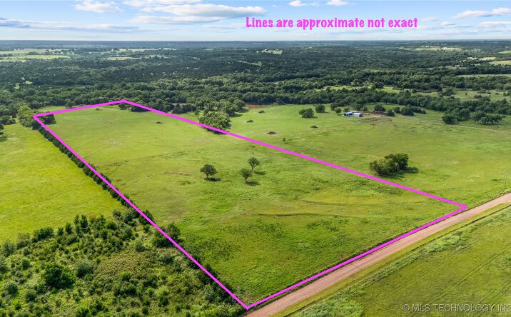 Pictures of Land property located at S 3495 Road, Cushing, OK 74023 for sales - image #1