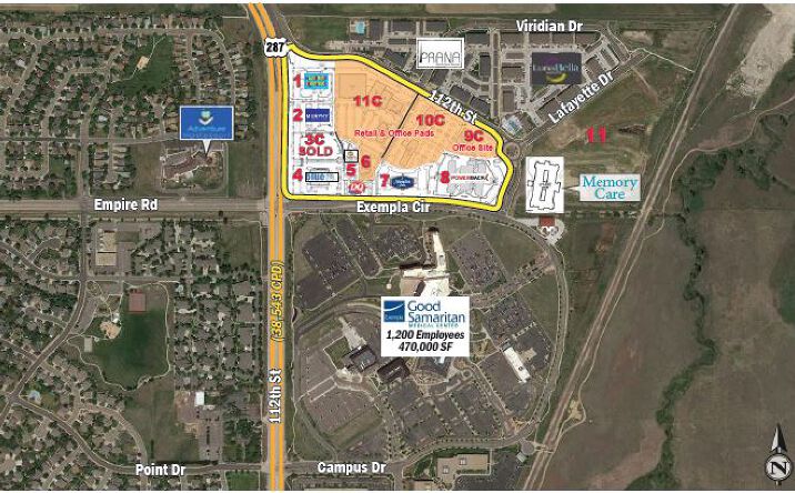 Pictures of Land property located at NEC Of Highway 287 & Exempla Circle, Lafayette, CO 80026 for sales - image #1