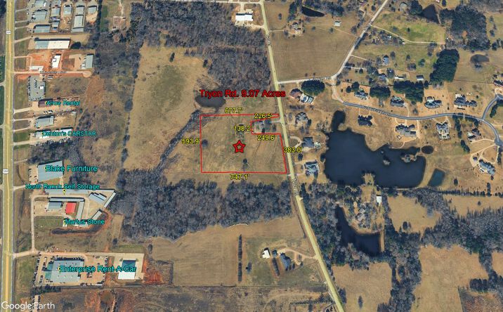 Pictures of Land property located at Tryon Rd. 9.07 Acres, Longview, TX 75605 for sales - image #1