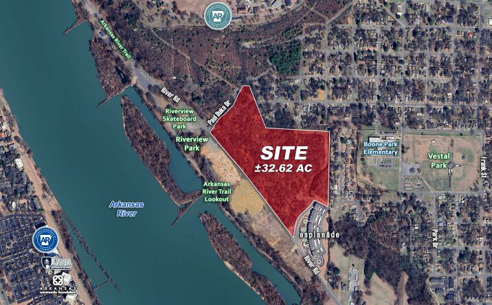Pictures of Mixed Use, Land property located at 32.62 Acres on River Road, North Little Rock, AR 72114 for sales - image #1