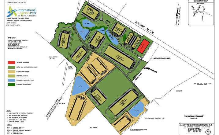 Pictures of Land property located at 3811 Int'l Blvd NE, Leland, NC 28451 for sales - image #1