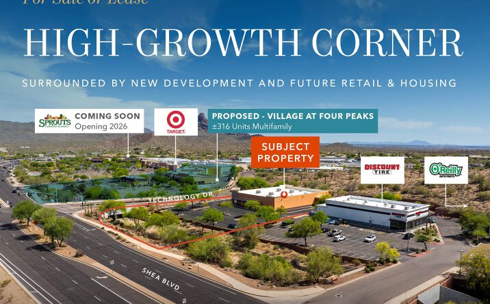 Pictures of Land, Mixed Use, Retail property located at 16749 E Shea Blvd, Fountain Hills, AZ 85268 for sales - image #1