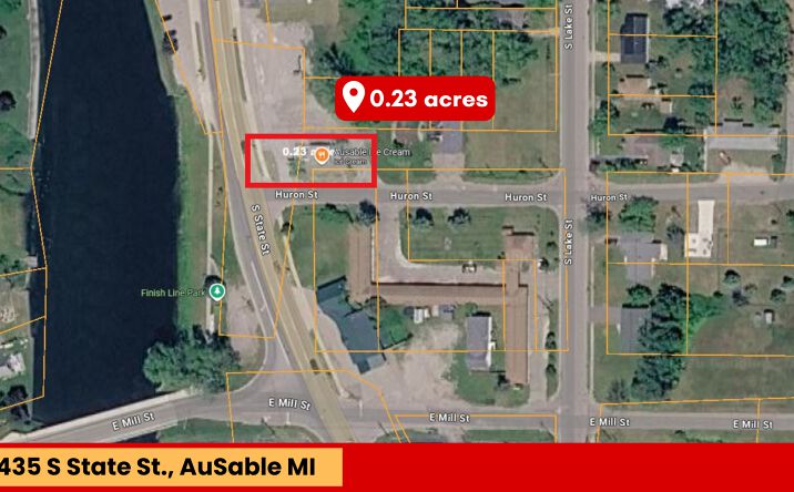 Pictures of Land property located at 435 S State St, Oscoda, MI 48750 for sales - image #1