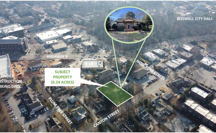 Pictures of Land, Office, Retail property located at 1015 Canton St, Roswell, GA 30075 for sales - image #1