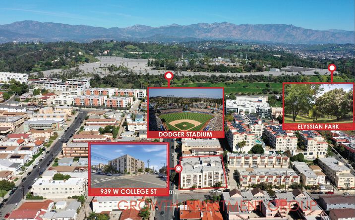 Pictures of Multifamily property located at 939 W College St, Los Angeles, CA 90012 for sales - image #1