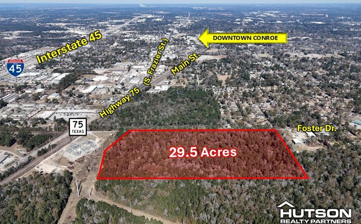 Pictures of Land property located at Foster Dr, Conroe, TX, Conroe, TX 77301 for sales - image #1