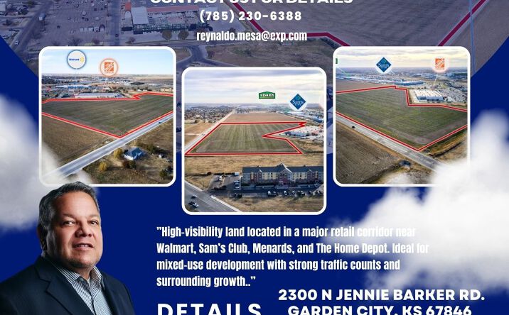 Pictures of Land property located at 2300 N Jennie Barker Rd, Garden City, KS 67846 for sales - image #1
