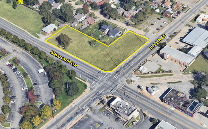 Pictures of Land property located at 3303 E 11th St, Tulsa, OK 74112 for sales - image #1