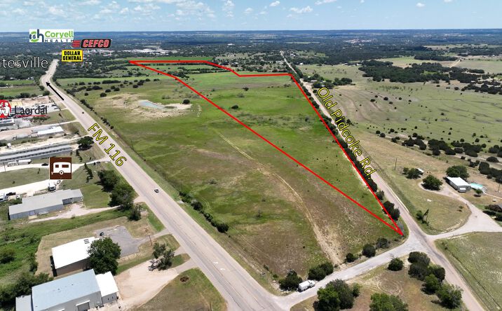 Pictures of Land property located at Old Pidcoke Rd, Gatesville, TX 76528 for sales - image #1