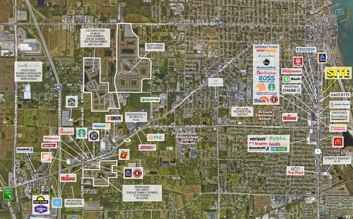 Pictures of Retail property located at 1600 S Us Highway 1, Fort Pierce, FL 34950 for sales - image #1
