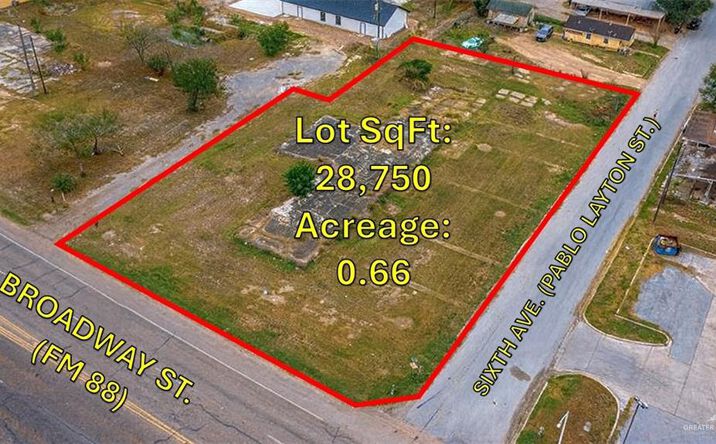 Pictures of Land property located at 602 Fm 88, Elsa, TX 78541 for sales - image #1