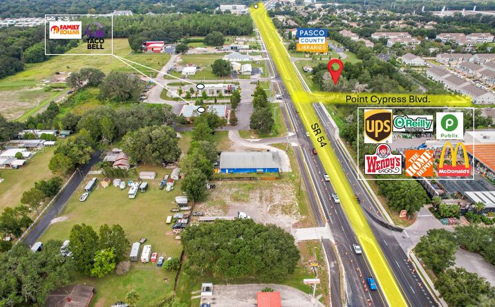 Pictures of Land, Retail property located at 34139 Wesley Chapel Blvd, Wesley Chapel, FL 33543 for sales - image #1