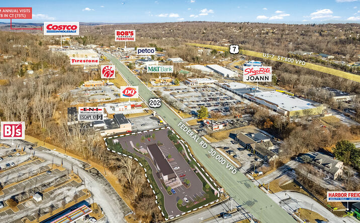 image of property at 112 FEDERAL RD Danbury CT 06804