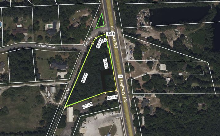 Pictures of Land property located at Highway 707 murrells inlet, sc., Murrells Inlet, SC 29576 for sales - image #1