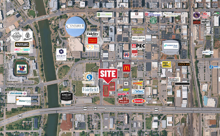 Pictures of Land property located at Main & Dewey, NE/c, Wichita, KS 67202 for sales - image #1