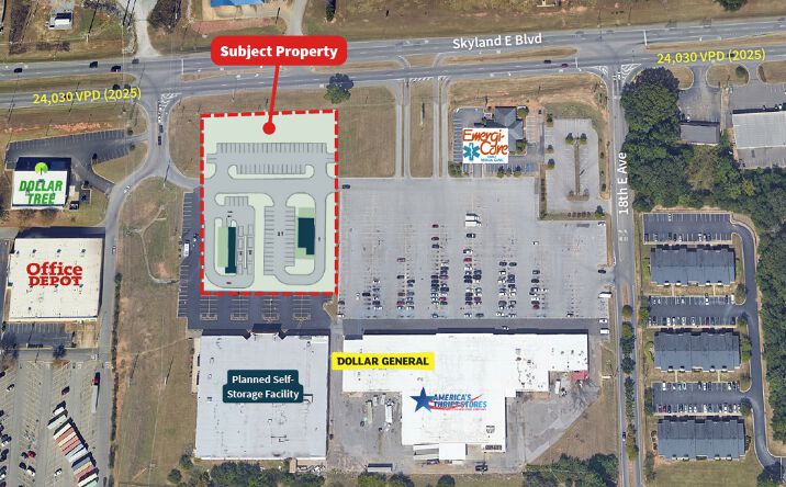 Pictures of Land property located at 1621 Skyland E Blvd, Tuscaloosa, AL 35405 for sales - image #1