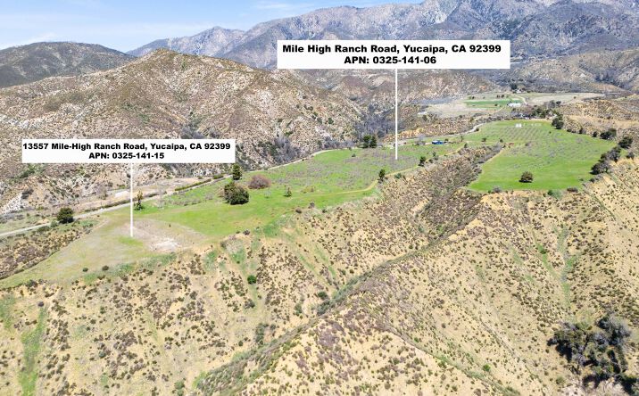 Pictures of Land property located at 13557 Mile High Ranch Rd, Oak Glen, CA 92399 for sales - image #1