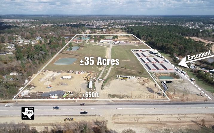 Pictures of Land property located at 17234 FM1314, Conroe, TX 77302 for sales - image #1