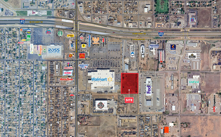 Pictures of Land property located at 3700 E I-40, Amarillo, TX 79103 for sales - image #1