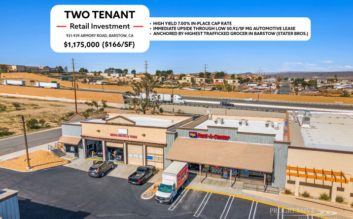 Pictures of Retail property located at 931-939 Armory Rd, Barstow, CA 92311 for sales - image #1
