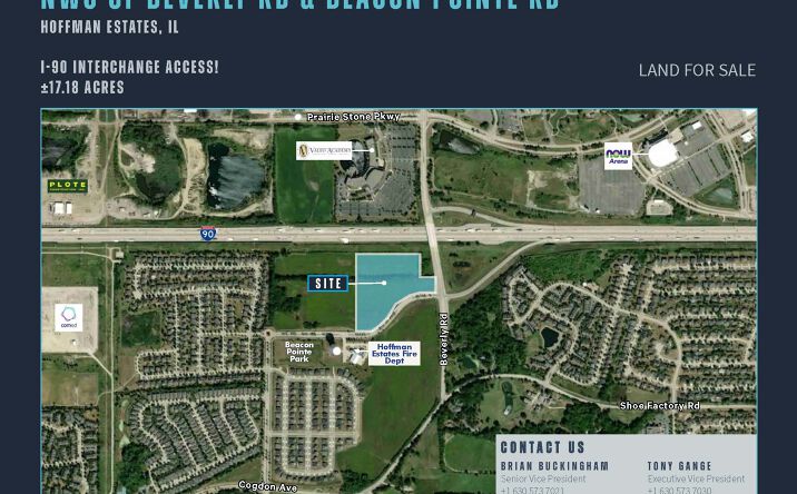 Pictures of Land property located at Beverly Rd & Beacon Pointe Rd, Hoffman Estates, IL 60192-1432 for sales - image #1