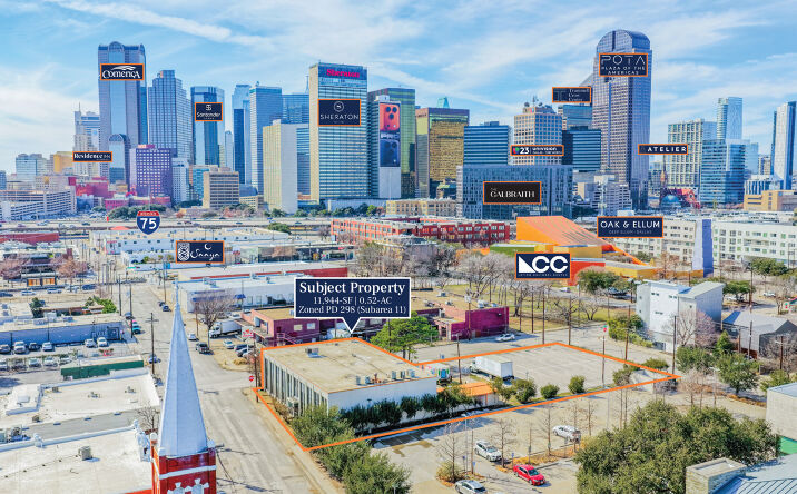 Pictures of Hospitality, Multifamily, Office, Retail property located at 2705 Swiss Ave, Dallas, TX 75204 for sales - image #1