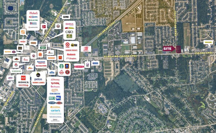 Pictures of Land property located at 51124 Sass Rd, New Baltimore, MI 48047 for sales - image #1