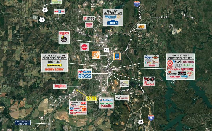 Pictures of Land property located at 952 West Ave, Cartersville, GA 30120 for sales - image #1