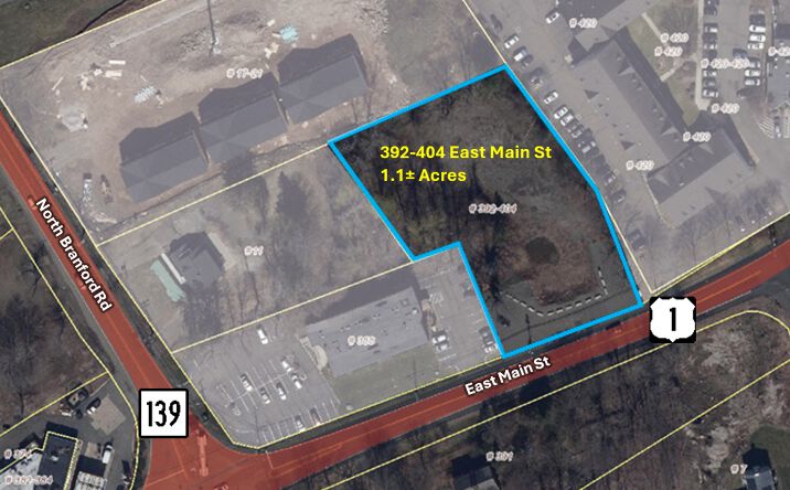Pictures of Land property located at 392 -404 E Main St, Branford, CT 06405 for sales - image #1