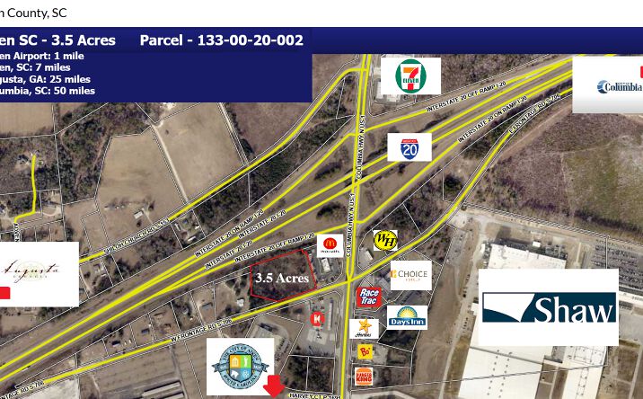 Pictures of Land property located at 110 W Frontage Rd, Aiken, SC 29805 for sales - image #1