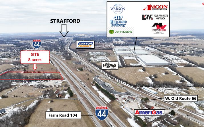 Pictures of Land property located at 7073 E Farm Rd 104, Strafford, MO 65757 for sales - image #1