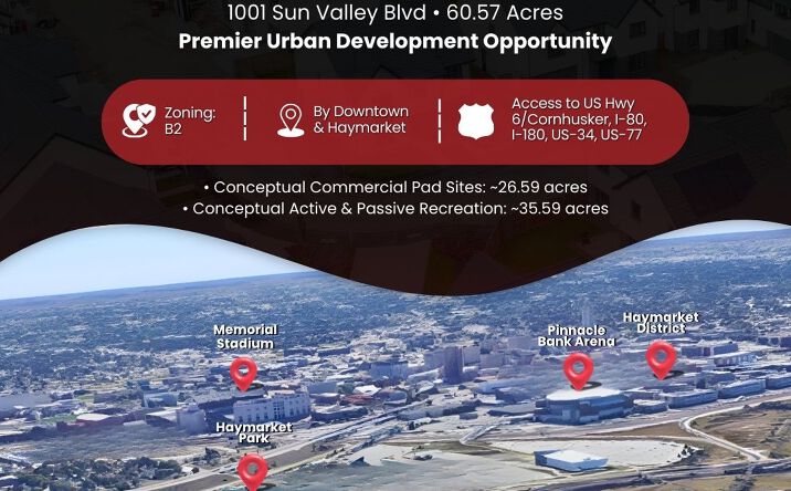 Pictures of Retail, Hospitality, Land property located at 1001 Sun Valley Blvd, Lincoln, NE 68508 for sales - image #1