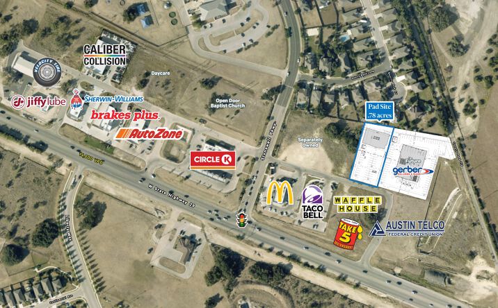 Pictures of Land property located at 12102 TX-29, Liberty Hill, TX 78642 for sales - image #1
