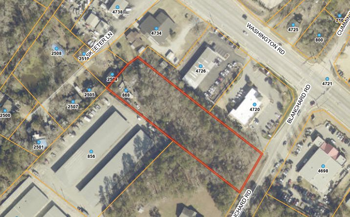 Pictures of Land property located at 868 Blanchard Rd, Evans, GA 30809 for sales - image #1
