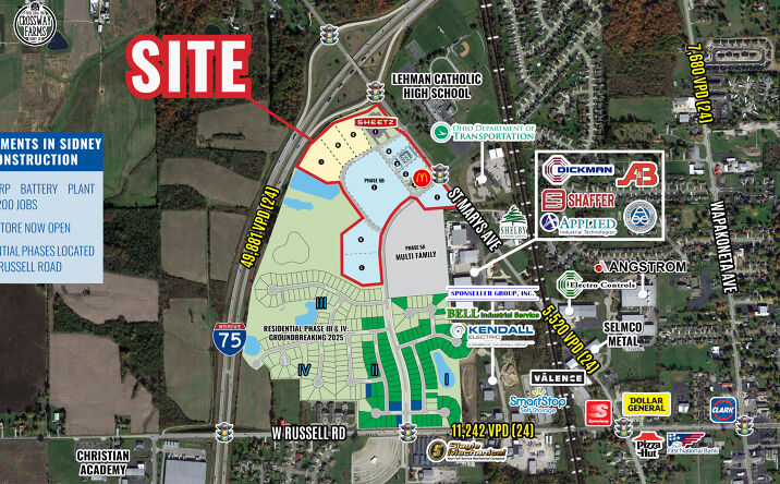 Pictures of Land property located at 2389 Shingle Oak Dr, Sidney, OH 45365 for sales - image #1
