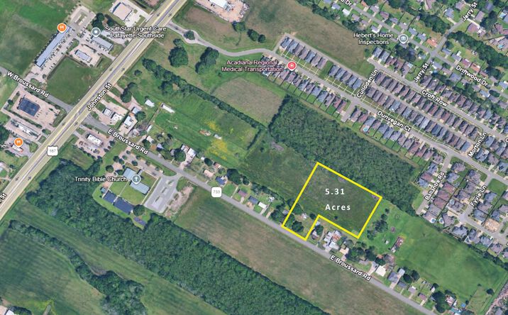 Pictures of Land property located at 233 E Broussard Rd, Lafayette, LA 70503 for sales - image #1