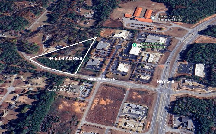Pictures of Land property located at +/-5.04 Acres Andrew Bailey Rd, Sharpsburg, GA 30277 for sales - image #1