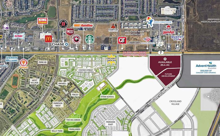 Pictures of Land property located at SWC Highway 7 & Huron Street, Broomfield, CO 80023 for sales - image #1