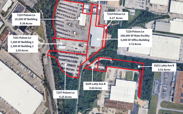 Pictures of Industrial, Land property located at 7201 Polson Ln, Hazelwood, MO 63042, 7207 Polson Ln, Hazelwood, MO 63042, 7212 Polson Ln, Hazelwood, MO 63042, 7214 Polson Ln, Hazelwood, MO 63042, 7220 Polson Ln, South Jordan, UT 84009, 7225 Polson Ln, South Jordan, UT 84009, 9205 Latty Ave, Hazelwood, MO 63042, 9151 Latty Ave, Hazelwood, MO 63042 for sales - image #1
