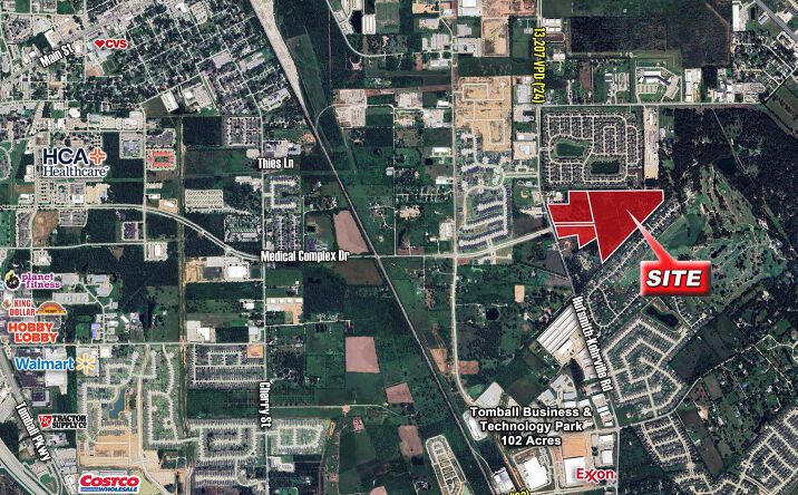 Pictures of Land property located at 21714 Hufsmith Kohrville Rd, Tomball, TX 77375 for sales - image #1