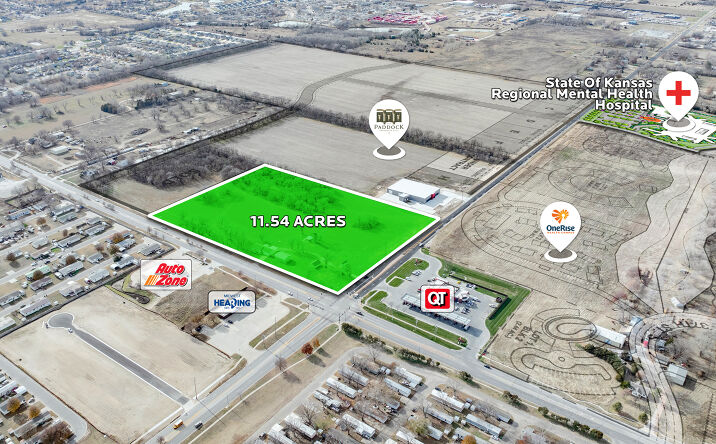 Pictures of Land property located at 4035 S Meridian Ave, Wichita, KS 67217 for sales - image #1