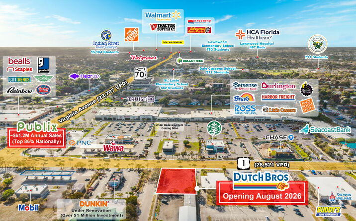 Pictures of Retail property located at 2050 S US Hwy 1, Fort Pierce, FL 34950 for sales - image #1