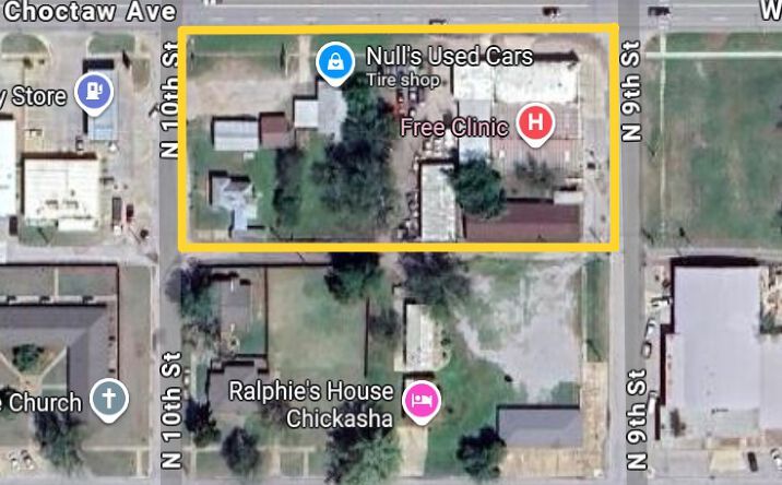 Pictures of Industrial, Retail, Mixed Use property located at 127 N 9th St, Chickasha, OK 73018 for sales - image #1