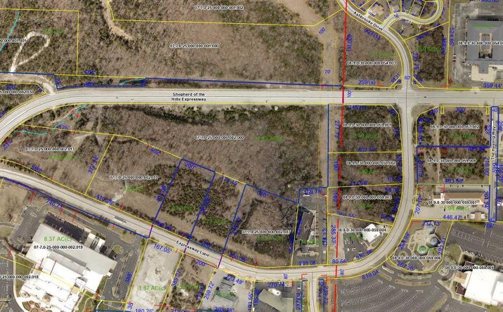 Pictures of Land property located at Shepherd of the Hills Expy multiple lots, Branson, MO 65616 for sales - image #1