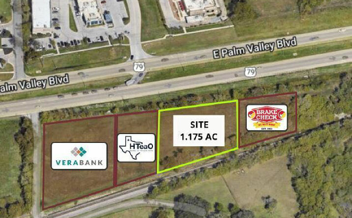 Pictures of Land property located at 2309 E Palm Valley Blvd, Round Rock, TX 78664 for sales - image #1