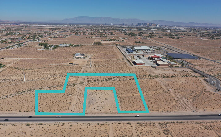 Pictures of Land property located at Near Northeast Corner of Silverado Ranch Boulevard and Ullom Drive, Las Vegas, NV 89141 for comps - image #1